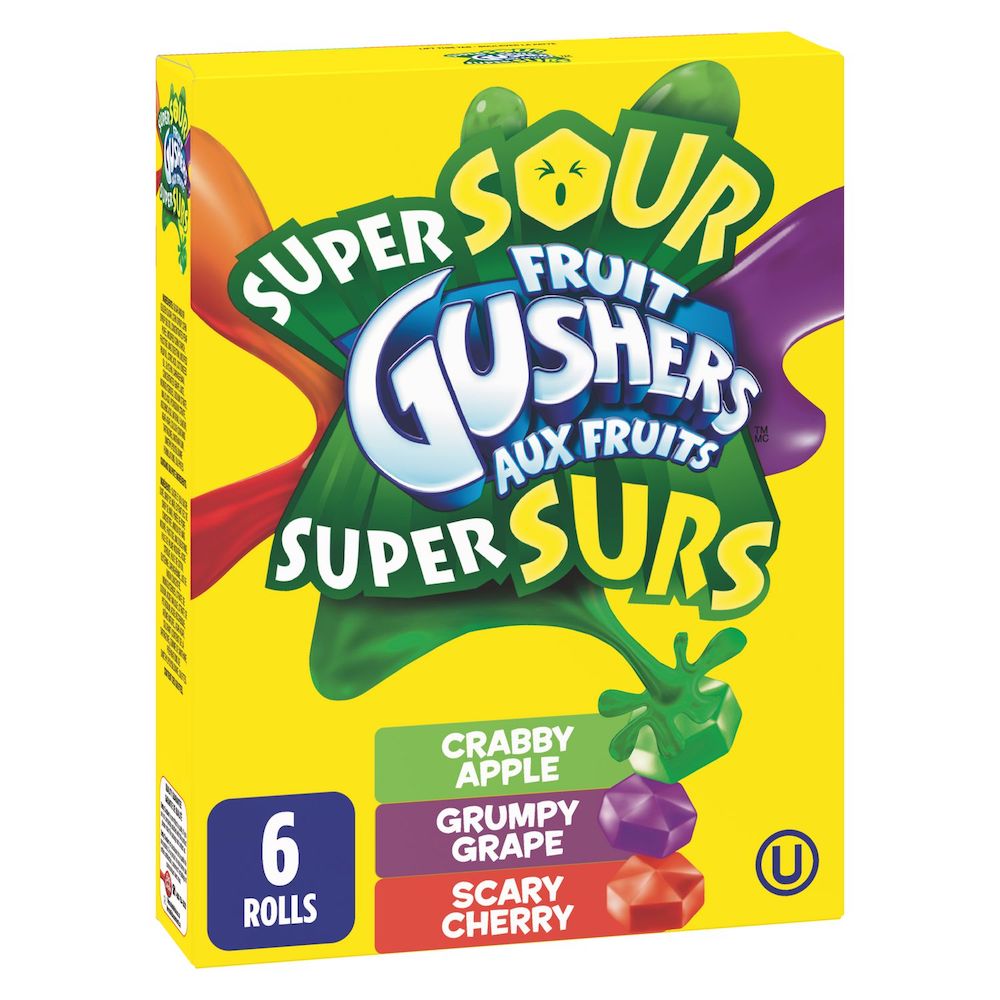 Läs mer om Fruit Gushers Super Sour 136g