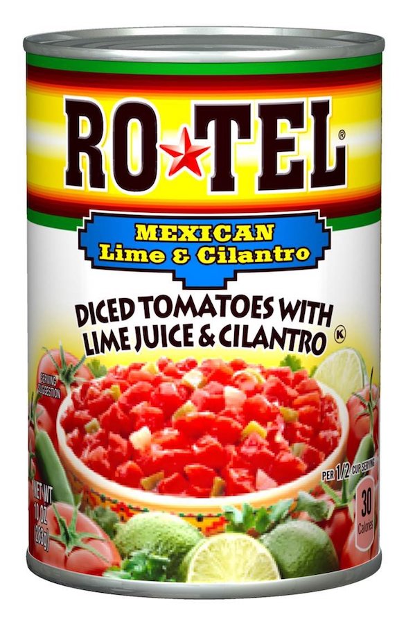 Ro-Tel Diced Tomatoes with Lime Juice & Cilantro 283g