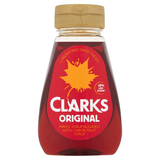 Clarks Original Maple Syrup & Carob Fruit Blend 180ml