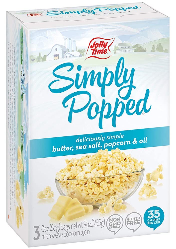 Läs mer om Jolly Time Simply Popped Butter Popcorn 255g