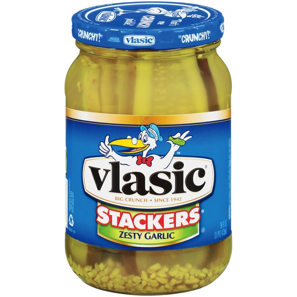 Vlasic Stackers Zesty Garlic 473ml