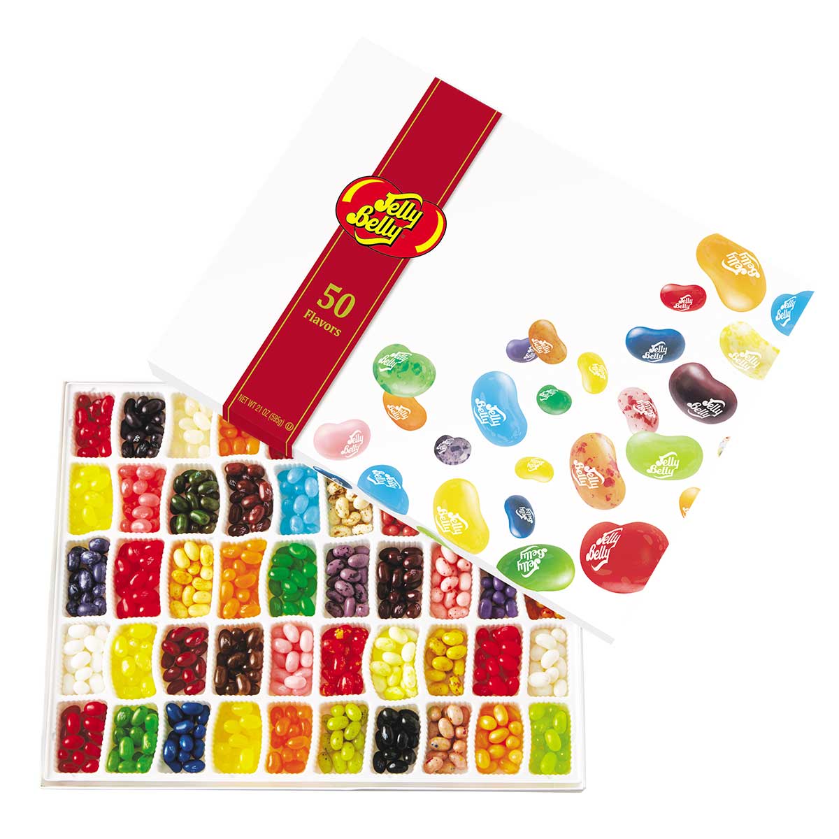 Jelly Belly Presentask 50 smaker