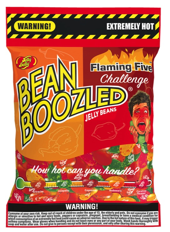 Läs mer om Jelly Belly BeanBoozled Flaming Five 54g