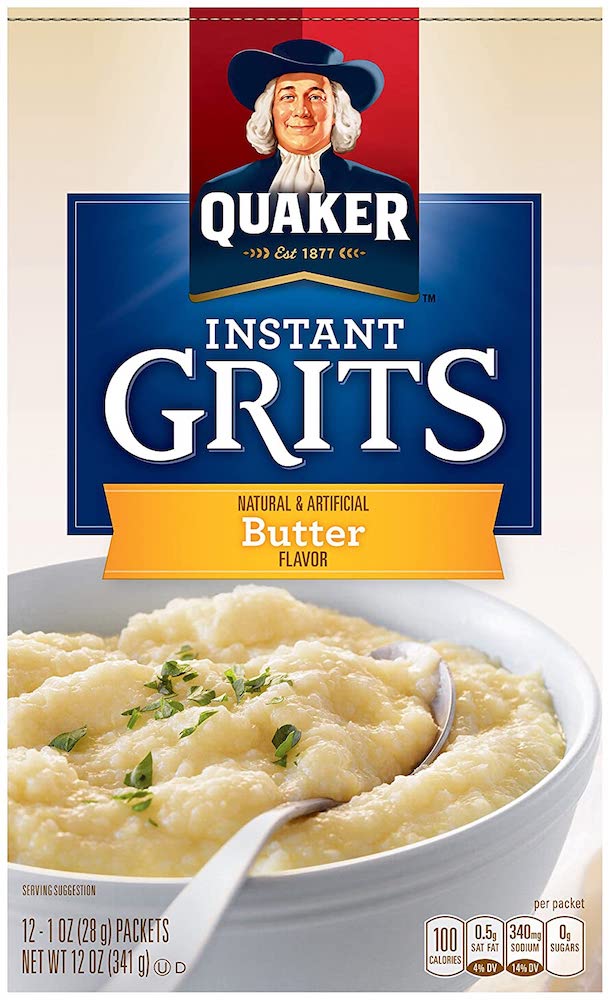 Quaker Instant Grits Butter Flavour 341g