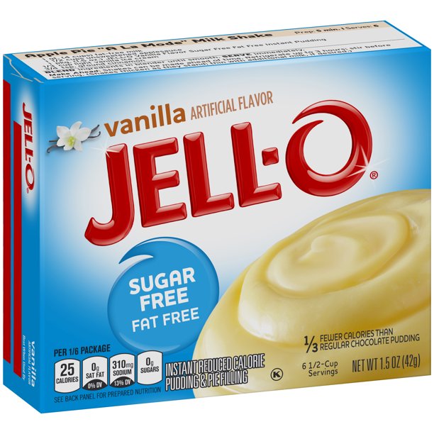 Läs mer om Jello Sugar Free Instant Pudding - Vanilla