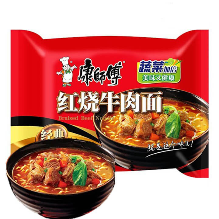 Läs mer om Kang Shi Fu Instant Noodles Braised Beef Flavor 103g