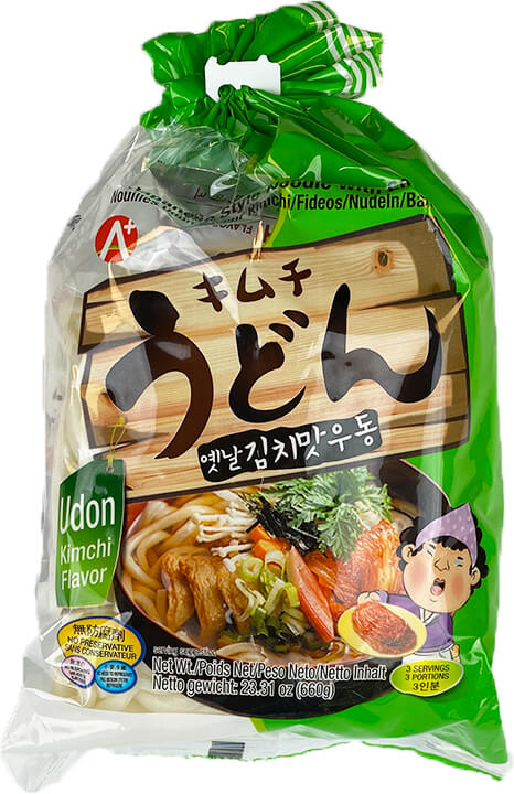 Läs mer om Hosan A+ Udon Noodles Kimchi Flavor 3-pack 660g