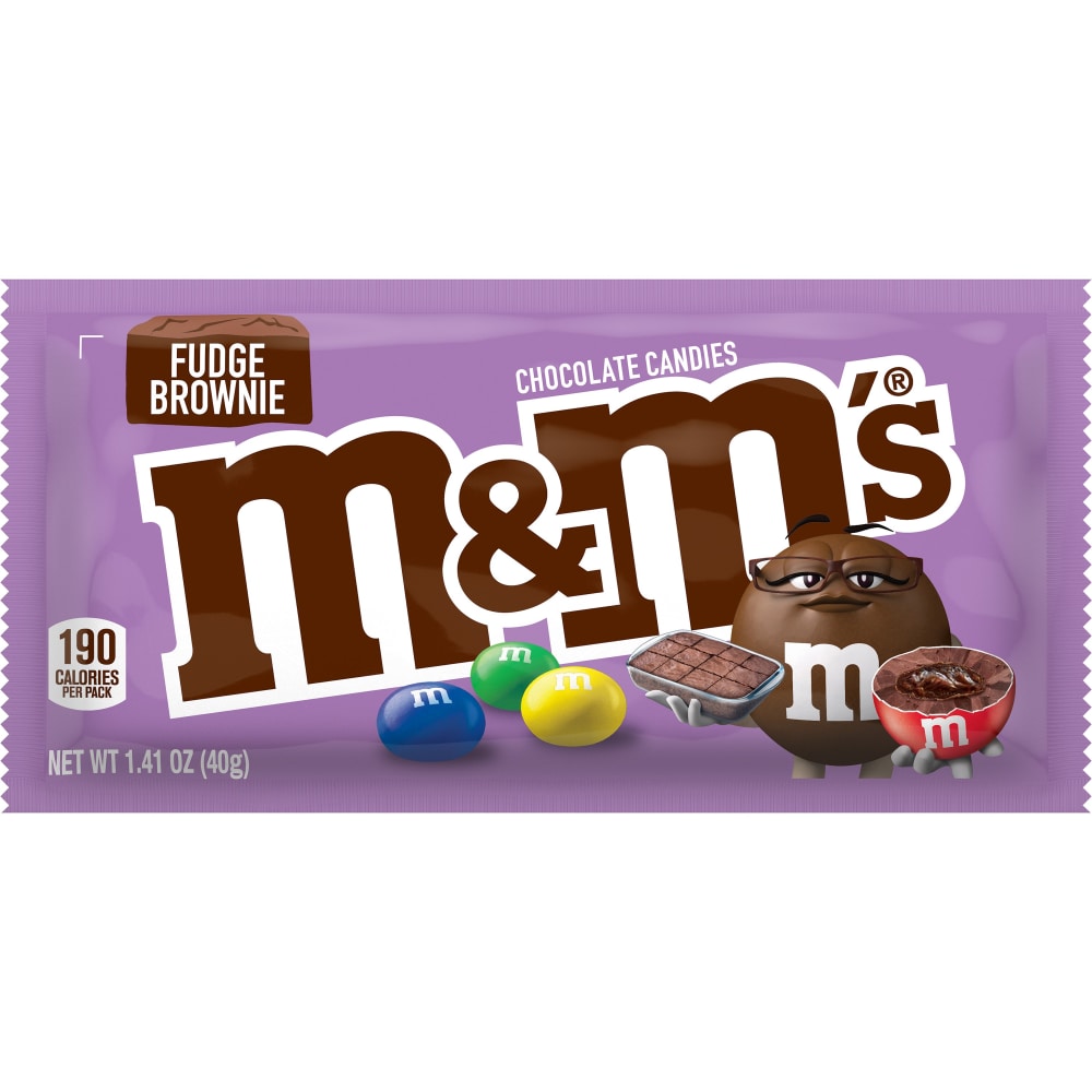 M&Ms Fudge Brownie 40g