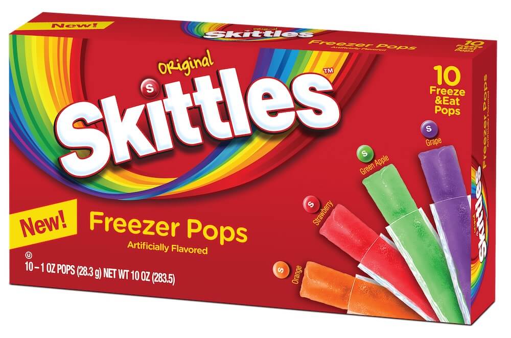 Läs mer om Skittles Freezer Pops 284g
