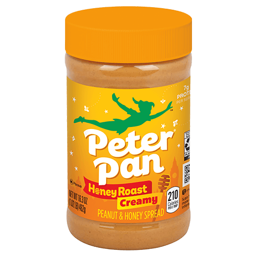 KÃ¶p Peter Pan Creamy Honey Roast Peanut Spread 462g hos Coopers Candy