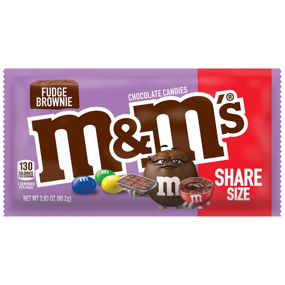 M&Ms Fudge Brownie 80g