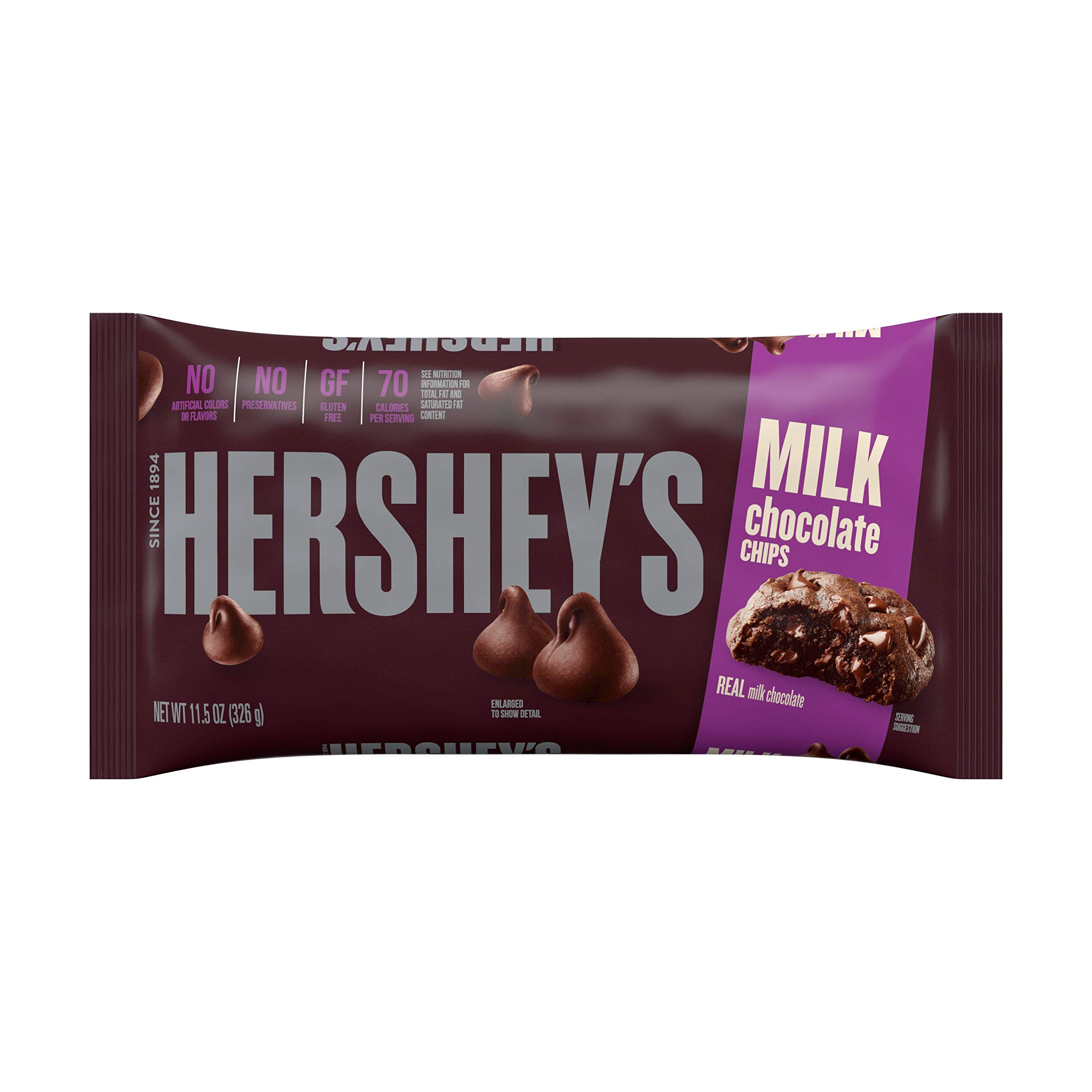 Läs mer om Hersheys Milk Chocolate Baking Chips 326g