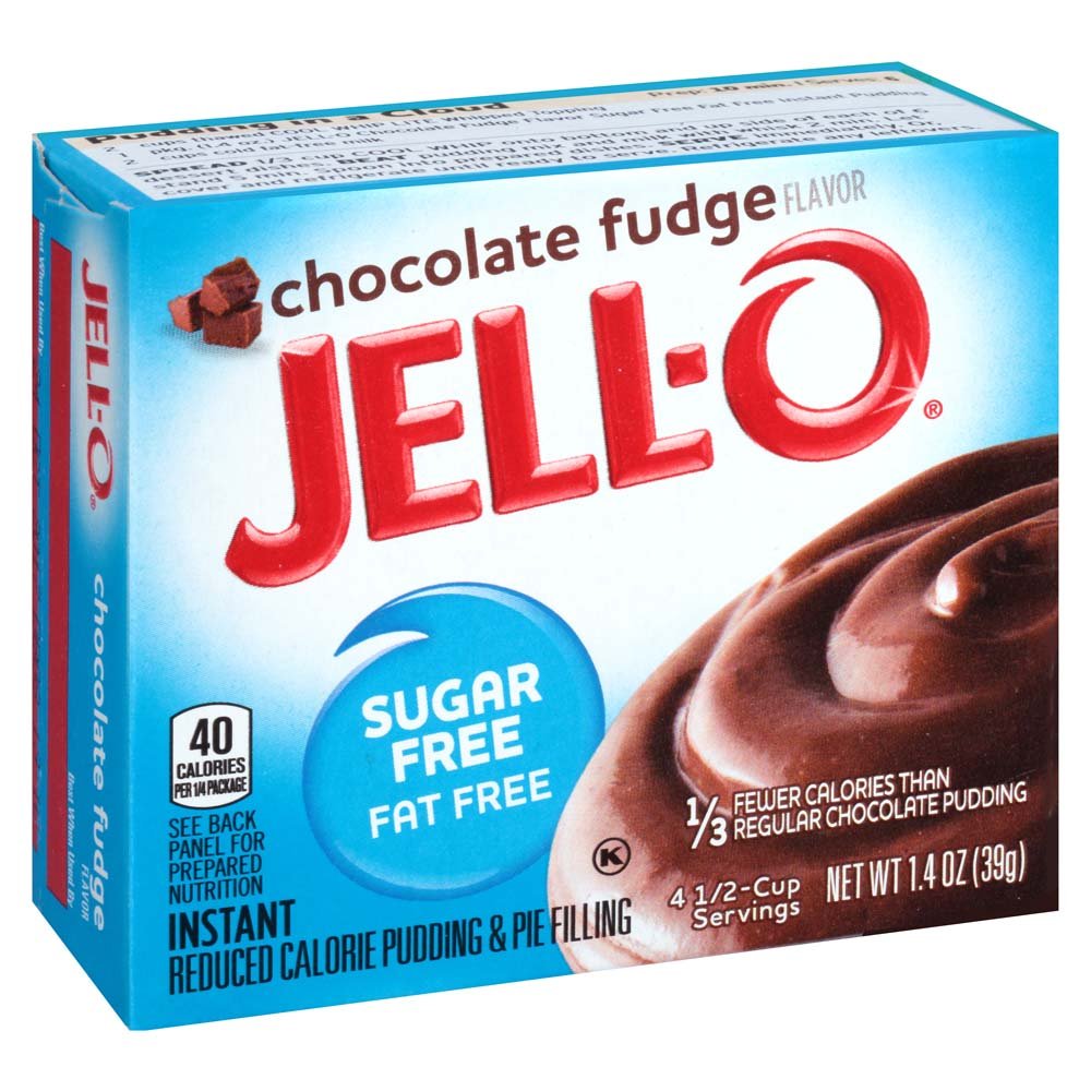 Läs mer om Jello Sugar Free Pudding Chocolate Fudge 39g