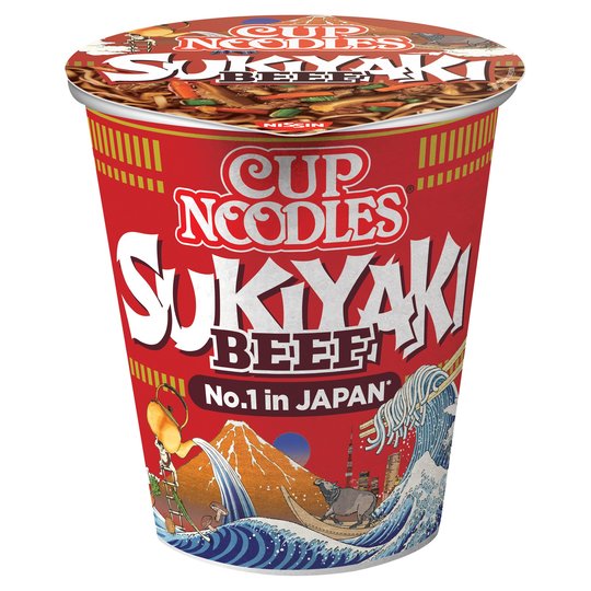 Nissin Cup Noodle Sukiyaki Beef 73g present/presenttips