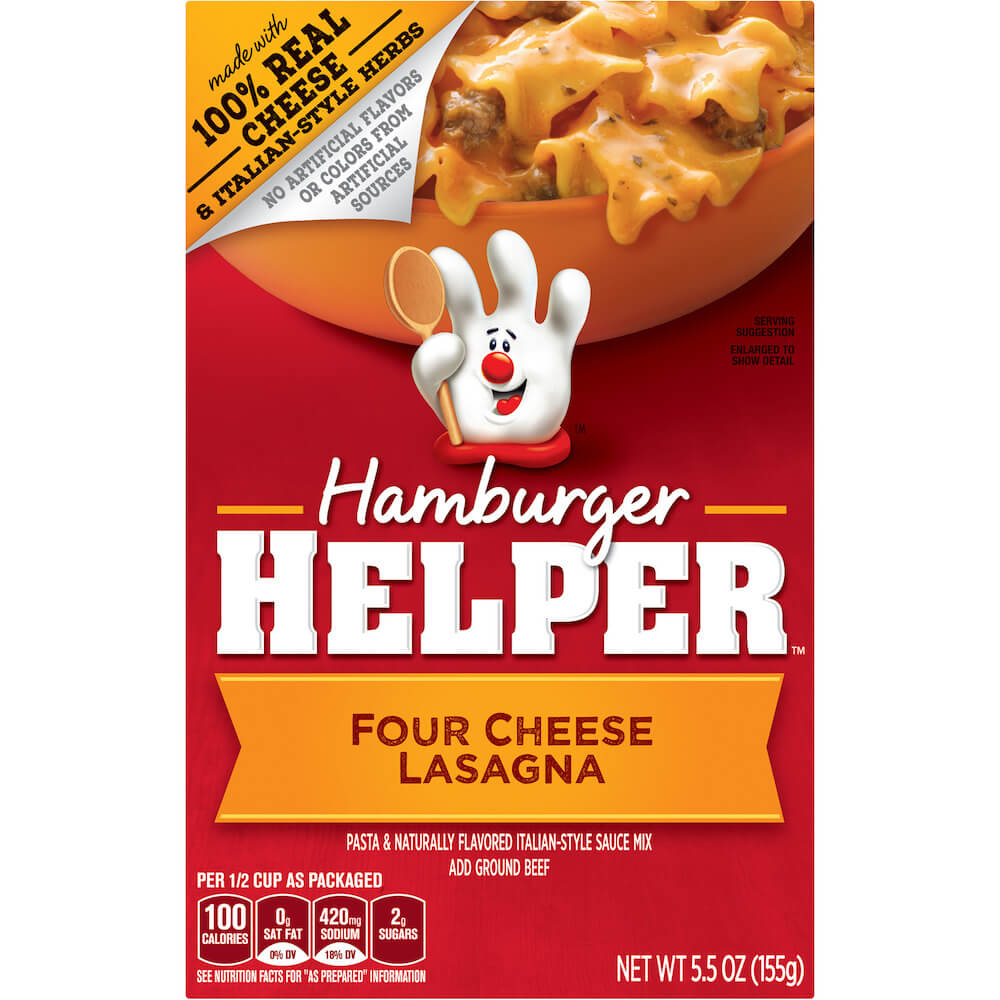 Hamburger Helper - Four Cheese Lasagna 155g