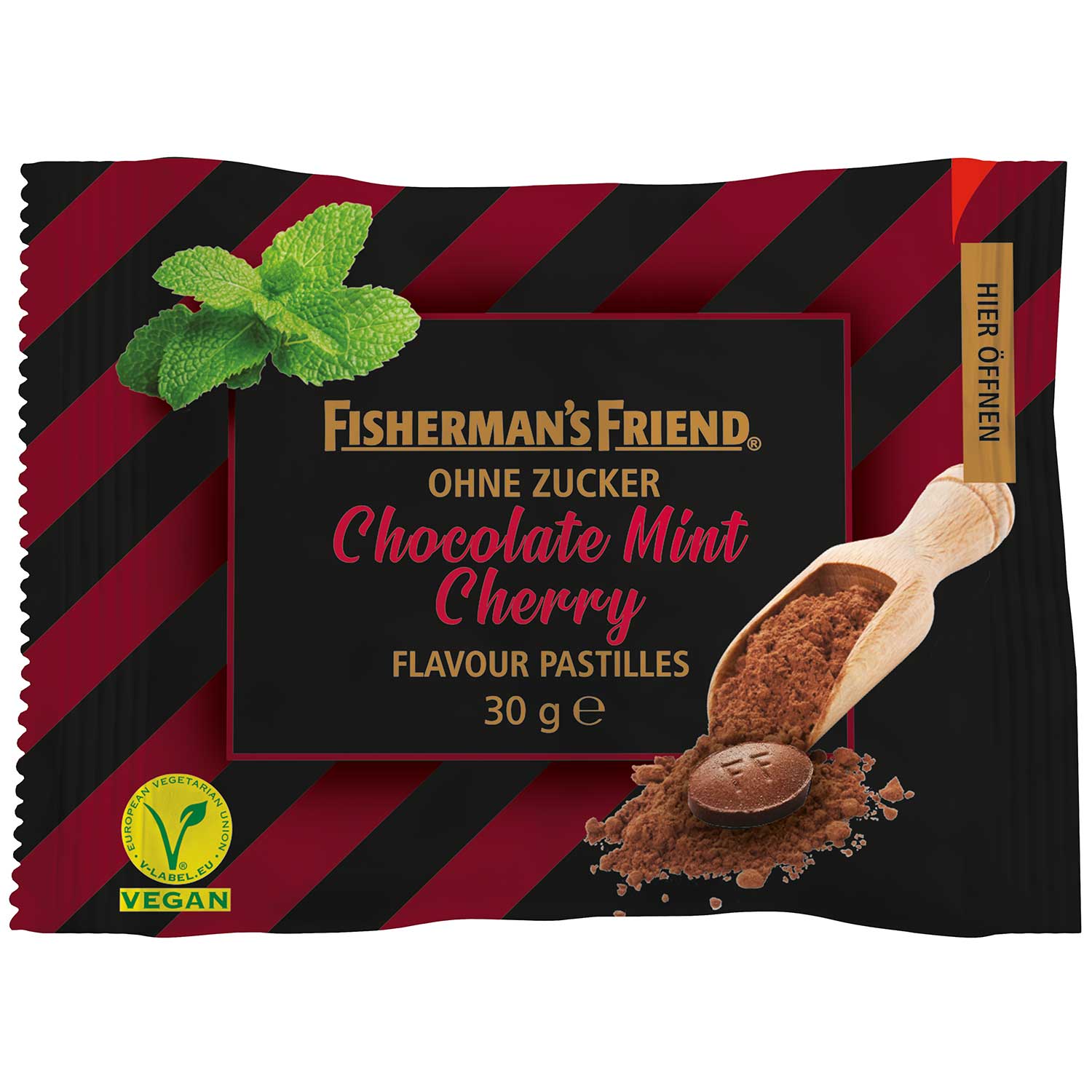 Fishermans Friend Chocolate Mint Cherry 25g