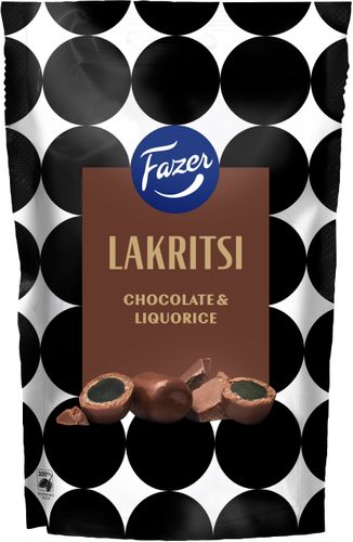 Bild av Fazer Lakritsi Chocolate & Liquorice 140g
