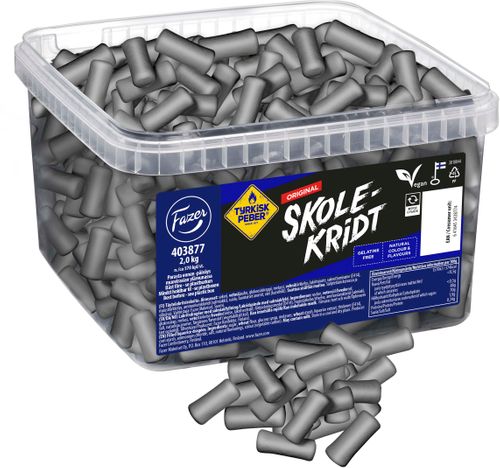 Skolekridt Tyrkisk Peber 2kg