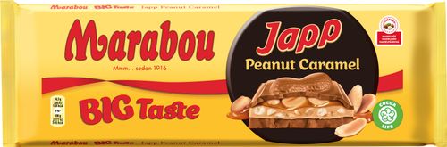 Läs mer om Marabou Big Taste Japp Peanut Caramel 276g