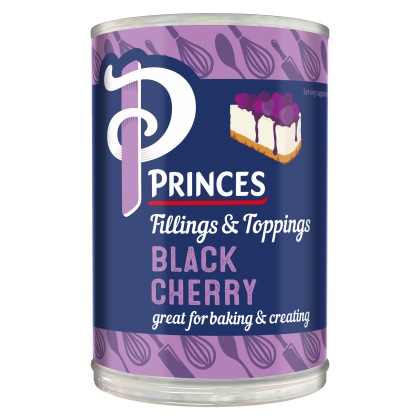 Princes Black Cherry Fruit Filling 410g