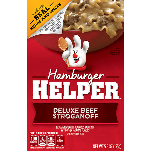 Läs mer om Hamburger Helper Deluxe Beef Stroganoff