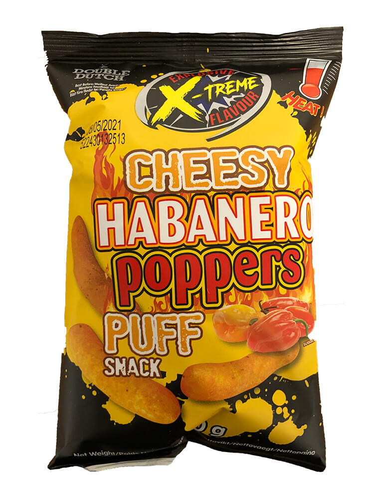 Double Dutch Habanero Cheese Poppers 40g