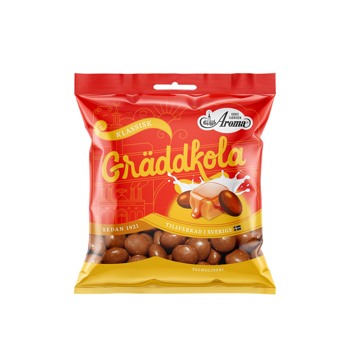 Läs mer om Aroma Gräddkola 95g