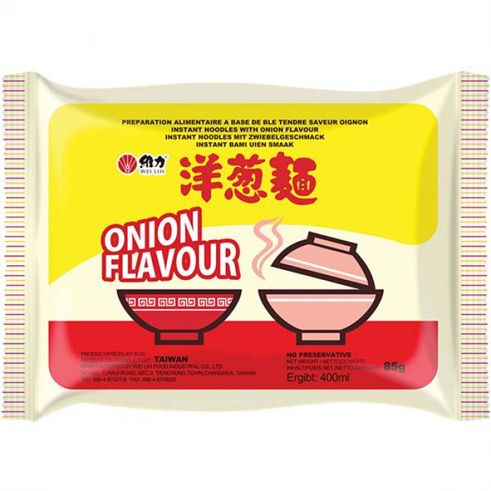Läs mer om Wei Lih Instant Noodles Onion Flavour 85g