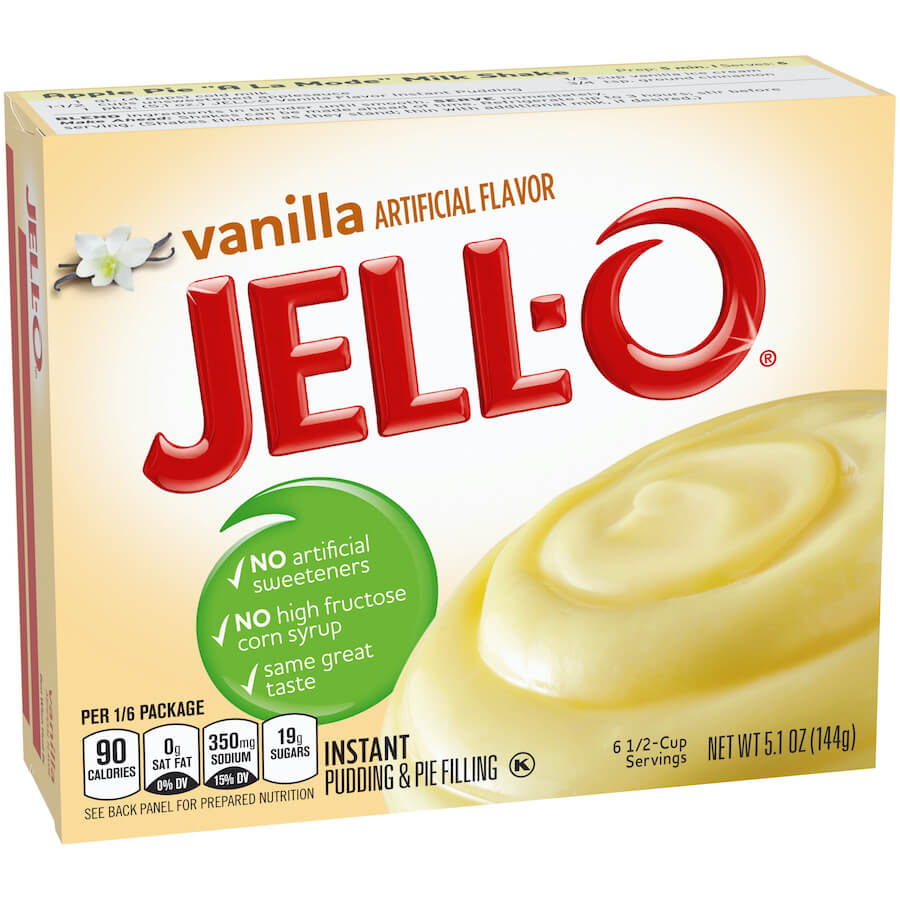 Läs mer om Jello Instant Pudding Mix - Vanilla 144g