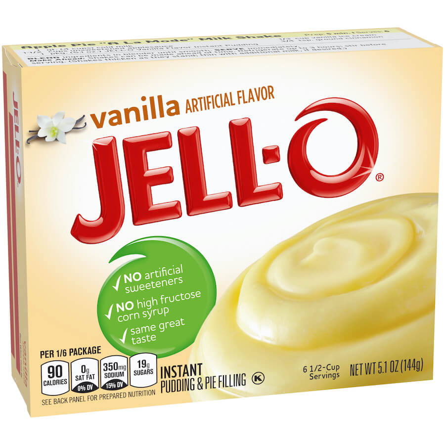 Läs mer om Jello Instant Pudding Vanilla 144g