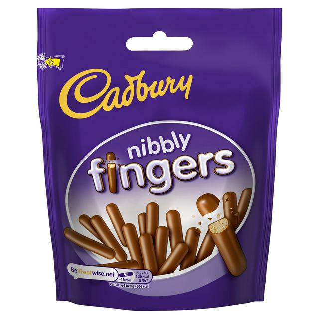 Cadbury Nibbly Fingers 125g