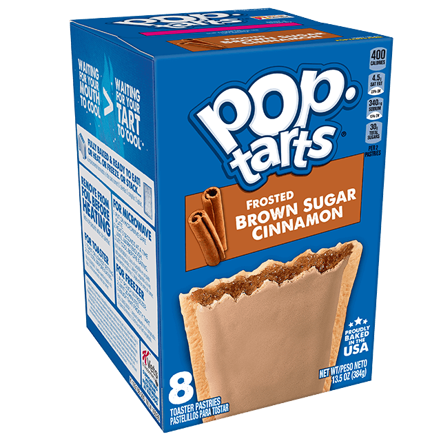 Läs mer om Kelloggs Pop-Tarts Frosted Brown Sugar Cinnamon 384g
