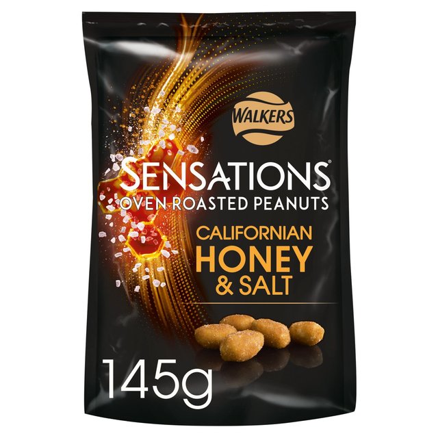 Sensations Californian Honey and Salt Oven Roasted Peanuts 145g