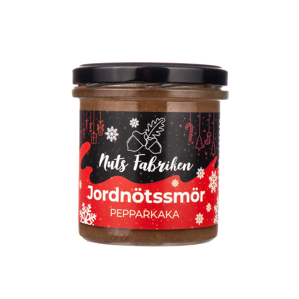 Nuts Fabriken Jordnötssmör Pepparkaka 300g