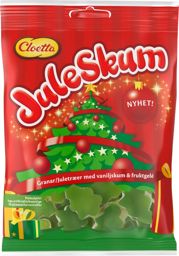 Läs mer om Juleskum Granar 100g