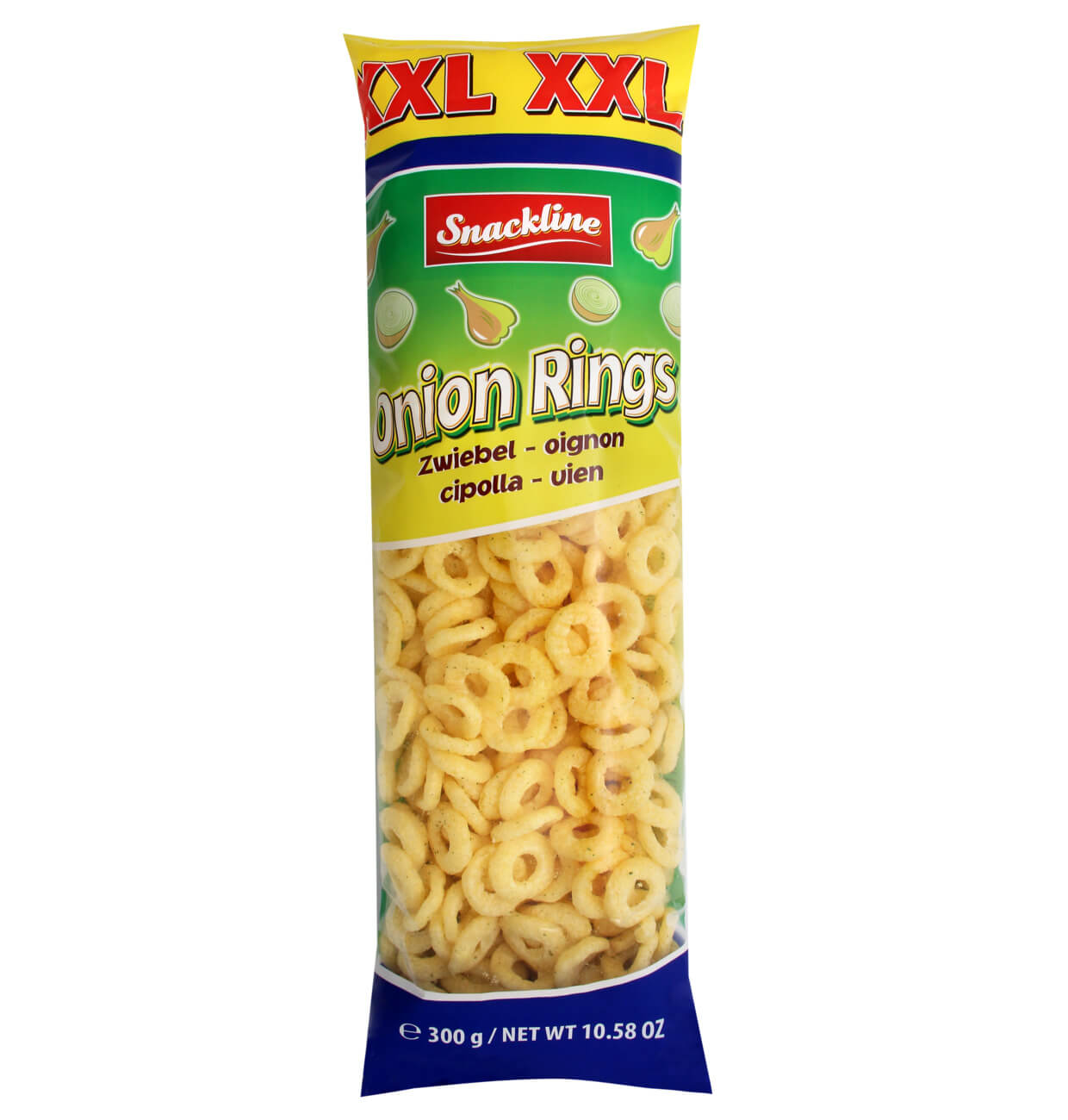 Läs mer om Snackline Onion Rings XXL Bag 300g