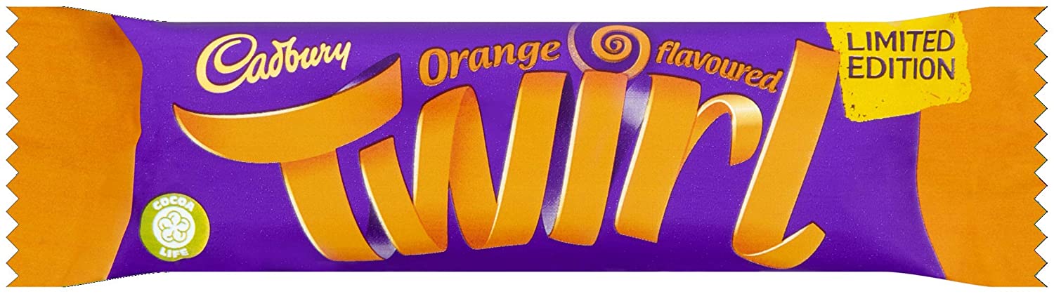 Läs mer om Cadbury Twirl Orange 43g