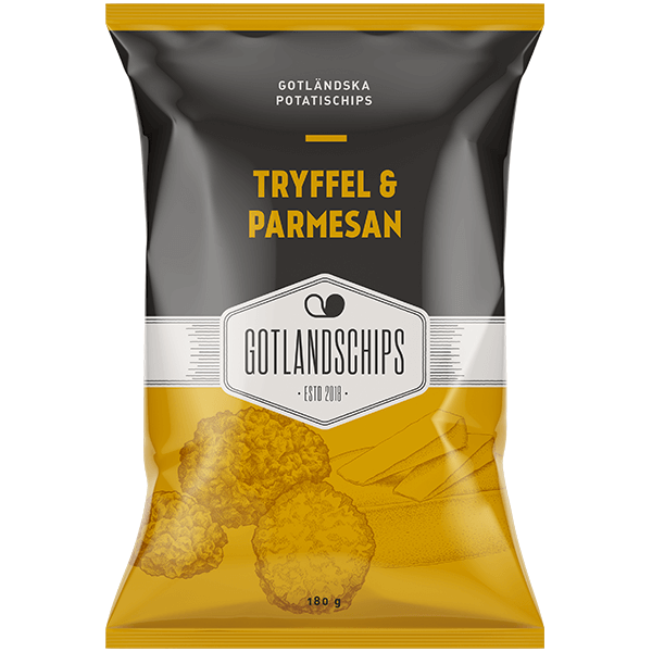 Gotlandschips Tryffel & Parmesan 180g