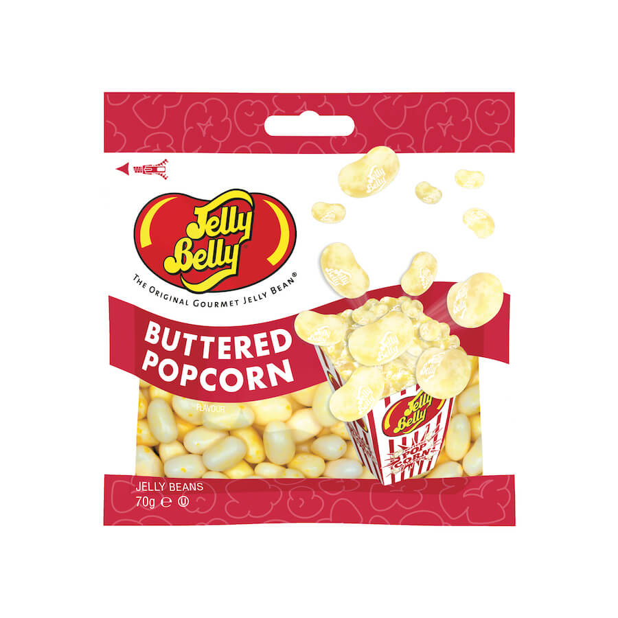 Läs mer om Jelly Belly Buttered Popcorn 70g
