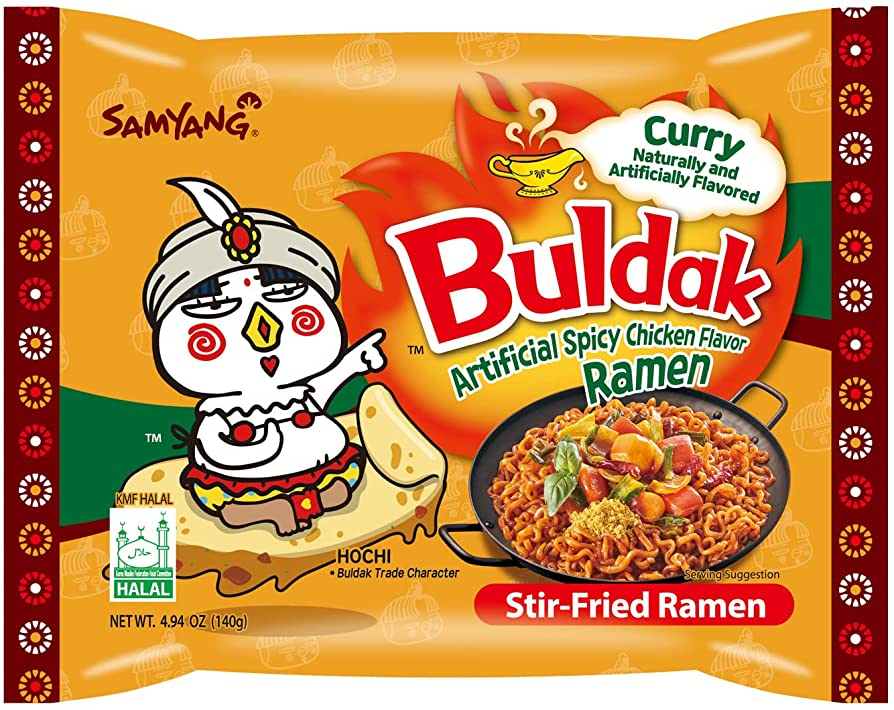 Läs mer om Samyang Hot chicken Curry flavor 140g