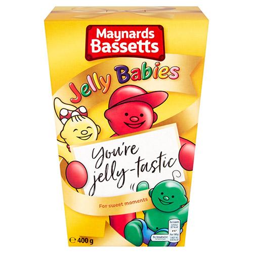 Läs mer om Maynards Bassetts Jelly Babies 400g