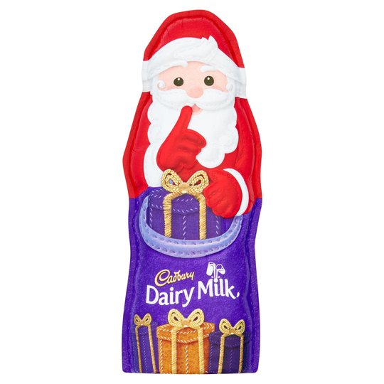 Läs mer om Cadbury Chocolate Hollow Santa 100g