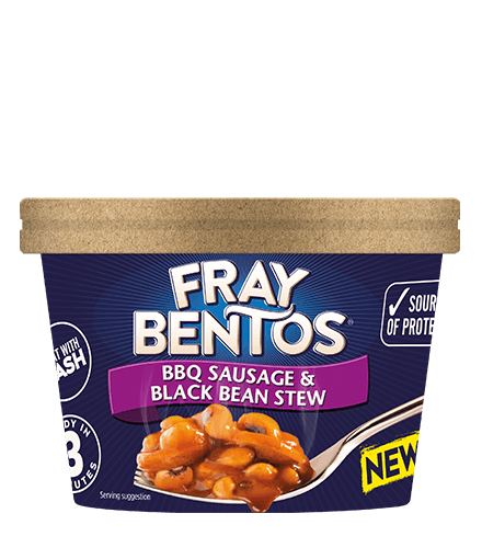 Fray Bentos BBQ Sausage & Black Bean Stew 250g