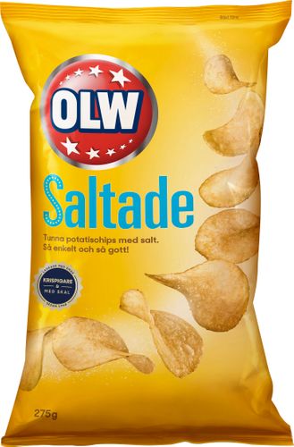 Läs mer om OLW Lättsaltade Chips 175g