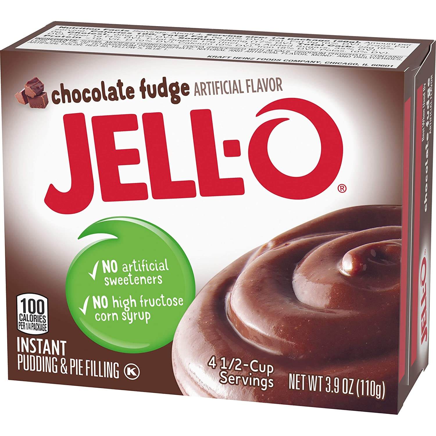 Läs mer om Jello Instant Pudding Mix - Chocolate Fudge 110g