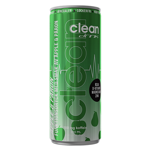 Läs mer om Clean Drink - Äpple & Päron 330ml