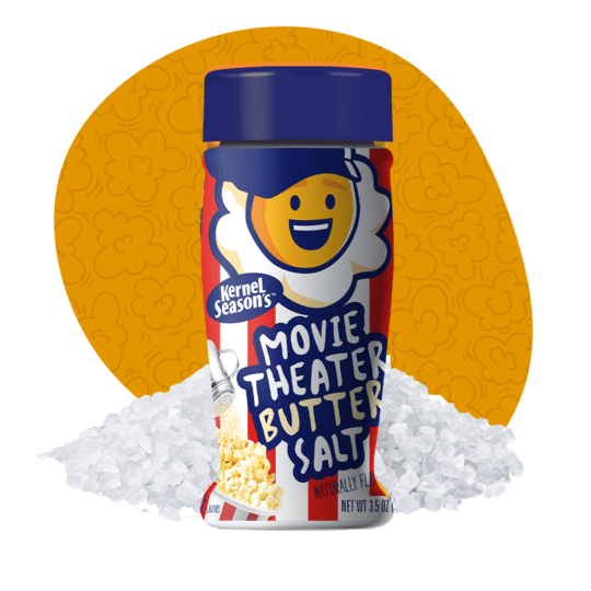 Köp Kernels Popcornkrydda Movie Theatre Butter Salt 99g hos Coopers Candy