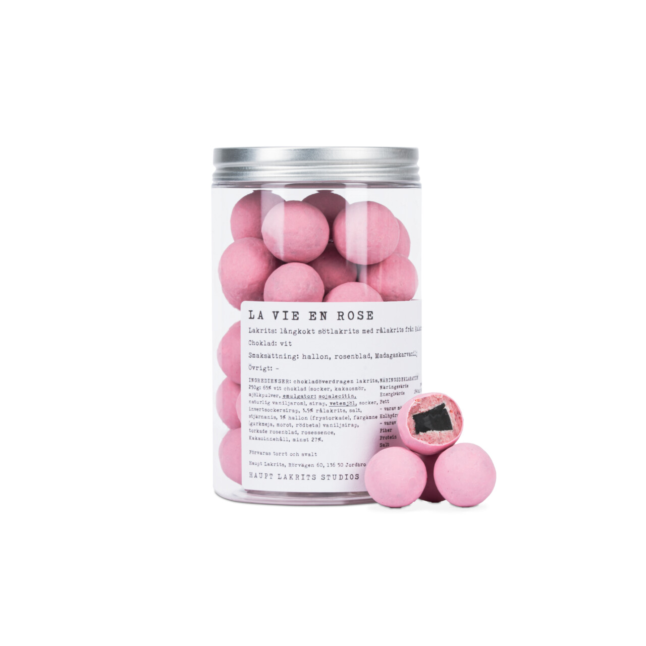 Bild av Haupt Lakrits - La Vie En Rose 150g