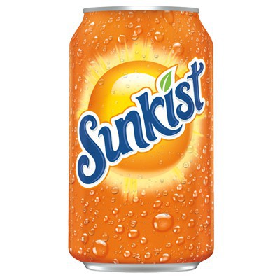 Sunkist Orange Soda 355ml