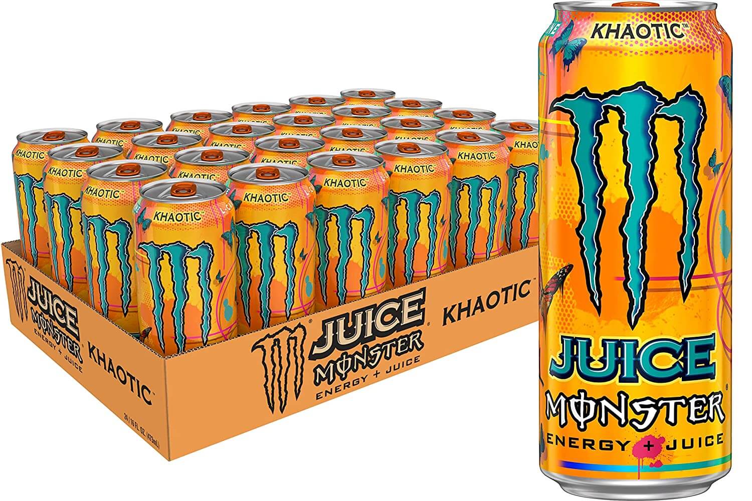 Läs mer om Monster Energy Juice Khaotic 50cl x 24st